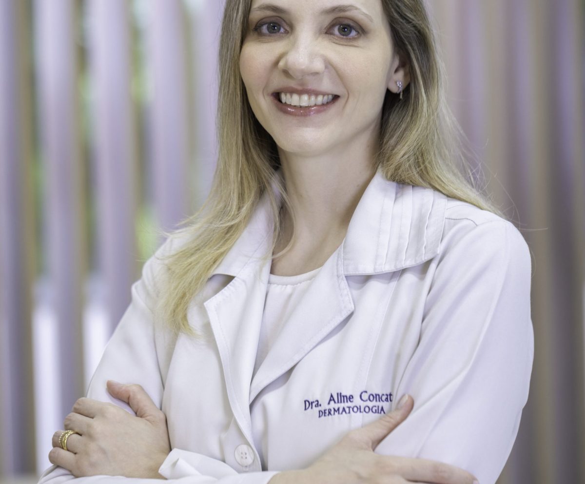 Dra. Aline Concato - Dermatologista experiênte no Rio de Janeiro.