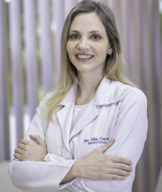 Dra. Aline Concato - Dermatologista experiênte no Rio de Janeiro.