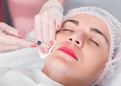 aplicação Toxina Butolinica