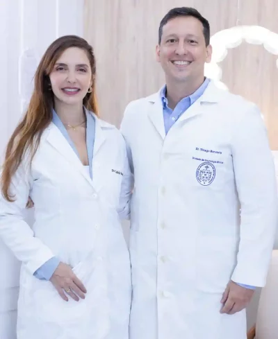 Dr. Thiago Bandeira e Dra. isabela Bandeira - Medicos Alergistas da Imunoderm Botafogo